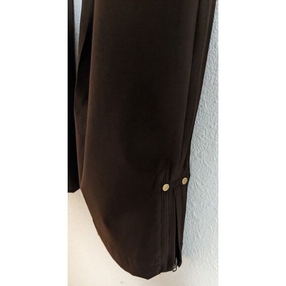 Women's CHICO'S ZENERGY Brown Poly/Spandex Athletic Casual Pants 2 Short 10/12 - Picture 9 of 11